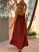 Robe GIULIA brique
