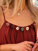 Robe GIULIA brique