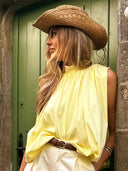 Blouse MIRA jaune