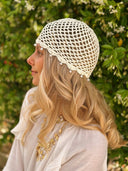 Bonnet PERLES écru