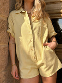 Combishort CHARLY jaune